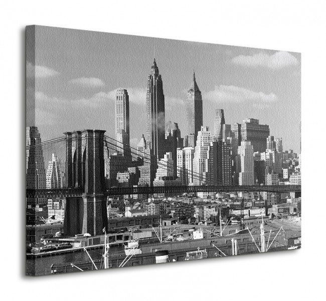 Art group Digital Time Life (Lower Manhattan Skyline 1948) - Obraz na płótnie WDC90732