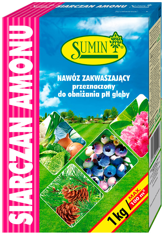 Sumin Siarczan Amonu 3kg Nawóz Zakwaszający