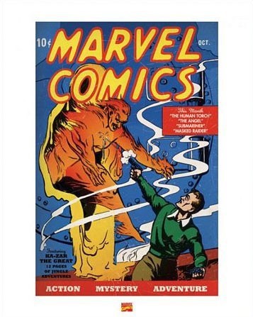 Pyramid Posters Human Torch - reprodukcja PPR43029