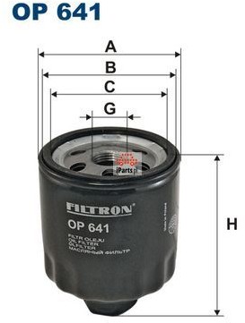 Filtron Filtr oleju OP641