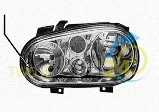VAN WEZEL Reflektor 5888963