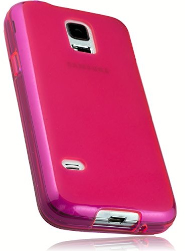 Mumbi Schutzhülle Samsung Galaxy S5 mini Hülle pink