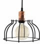 Customform lampa wisząca WORKER FAT Czarny
