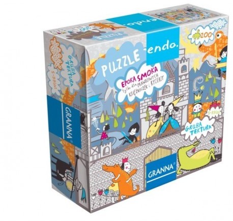 Granna Endo - Puzzle 200 Epoka Smoka MI_24148