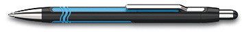 Schneider Długopis automatyczny Epsilon, XB, czarny/niebieski SR138601