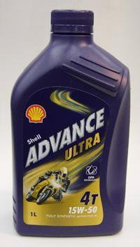 Shell ADVANCE 4T ULTRA 15W-50 1L