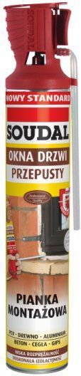 Piana montażowa do niskich temperatur 750ml SOUDAL