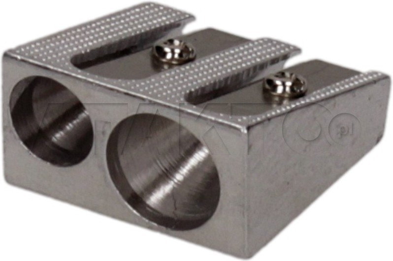Kamet Temperówka podwójna metalowa KM5474