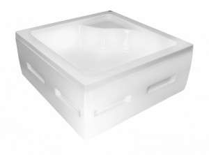 Piramida PMD - Obudowa brodzika 90*90*24*35 Obudowa Igor 90