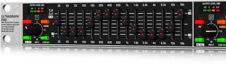 Behringer FBQ1502HD - korektor graficzny