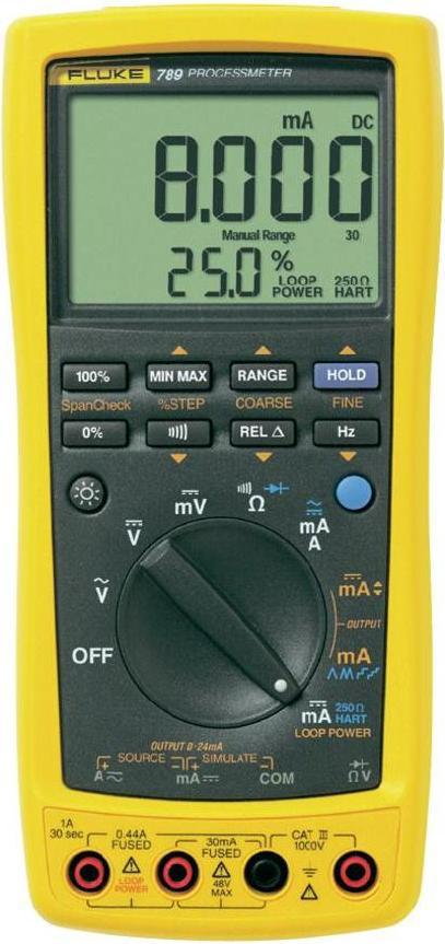 Fluke Multimetr cyfrowy i kalibrator 789/EUR 30000 obliczeń CAT III 1000 V CAT i (3977194)