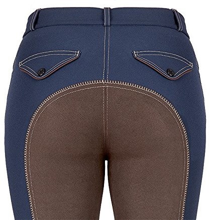 USG United Sportproducts Germany Usg Damen Reithose Lorie, Marine/Braun, 40, 10000040-288-040 (10000040-288-040_288_40)