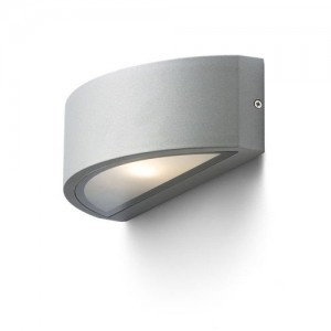 Redlux Kinkiet LESA srebrna 230V E27 26W IP54 R10366