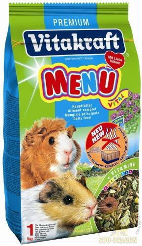 Vitakraft Menu Vital karma dla Dla świnki morskiej 1 kg 18121