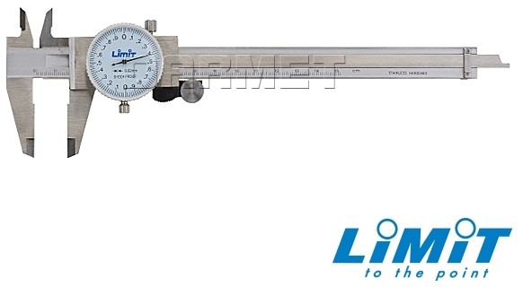 LIMIT Suwmiarka zegarowa 150 x 0,02MM - (5270-0309)