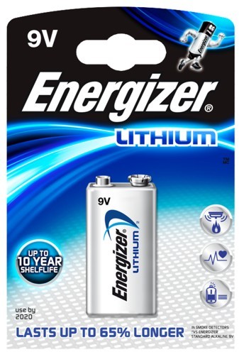 Energizer bateria litowa LA522 Ultimate Lithium LA522/9V