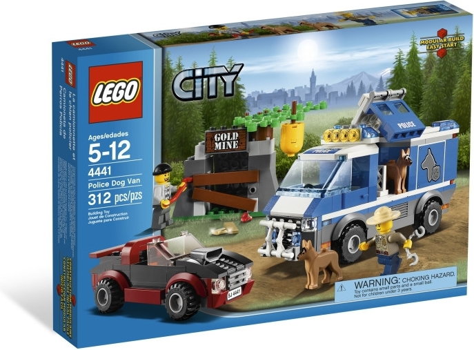 LEGO City Samochód dla psów policyjnych 4441