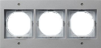 Gira TX_44 ALUMINIUM Ramka X3 [021365]