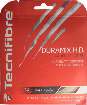 Tecnifibre Naciąg Tenisowy Duramix H.D. (12 m) - natural