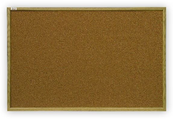 2x3 Tablica korkowa w ramie MDF 120x90cm - L0304 NB-6398