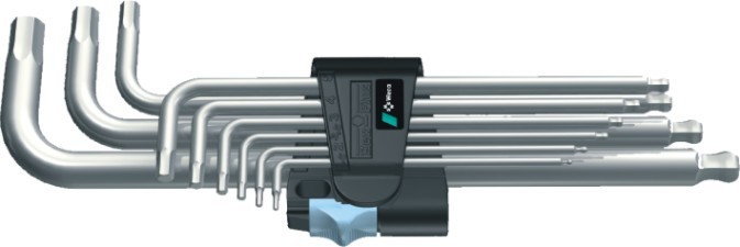 Wera Klucze trzpieniowy ze stali nierdzewnej długie z kulką 05022720001