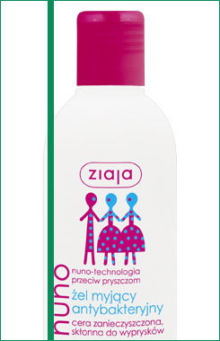 Ziaja Nuno: żel myjący antybakteryjny 200ml