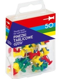 KW TRADE Pinezki tablicowe GRAND 50 szt KW230