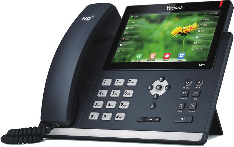 Yealink SIP-T48S IP Phone, Up to 16 SIP accounts, without PSU SIP-T48S