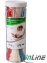 InLine Organizer Opaski zaciskowe na kable Box, 300 sztuk 59978C