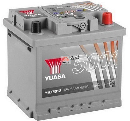 YUASA YBX5012 480A 12V P+