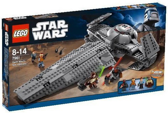 LEGO STAR WARS Darth Mauls Sith Infiltrator 7961