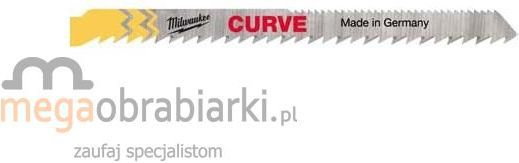 Milwaukee brzeszczoty do wyrzynarek 5 szt Curve (4932430143)