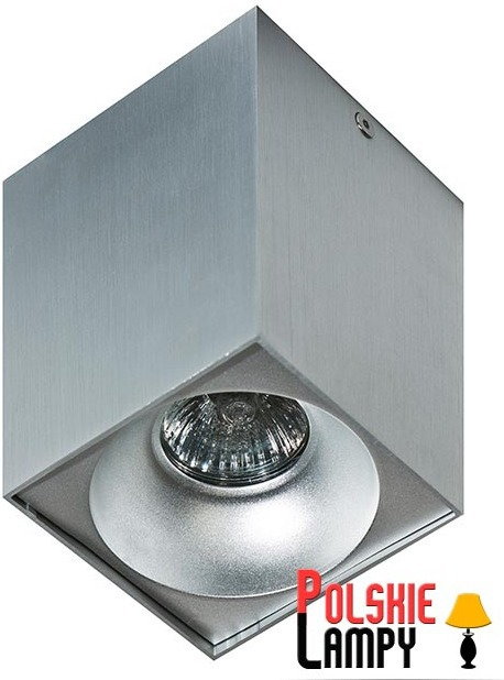 Azzardo Oprawa sufitowa HUGO 1 Aluminium GM4104 ALU -