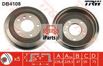 TRW Bben hamulcowy DB4108