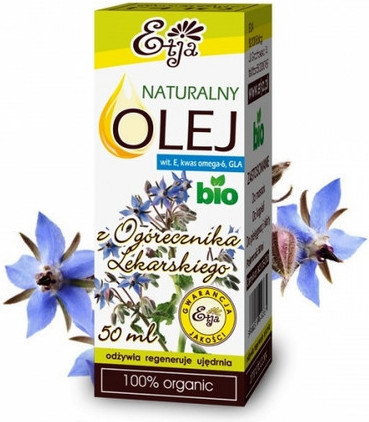 Etja Naturalny olej z ogórecznika lekarskiego BIO 50 ml