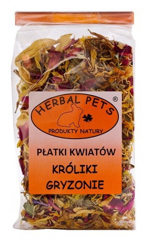 Herbal Pets Płatki kwiatów 30g - uzupełniająca karma dla gryzoni HP-16