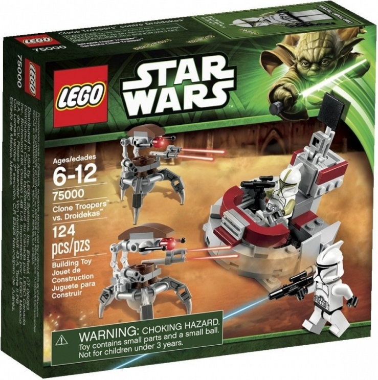 LEGO Star Wars Clone Trooper vs. Droidekas 75000