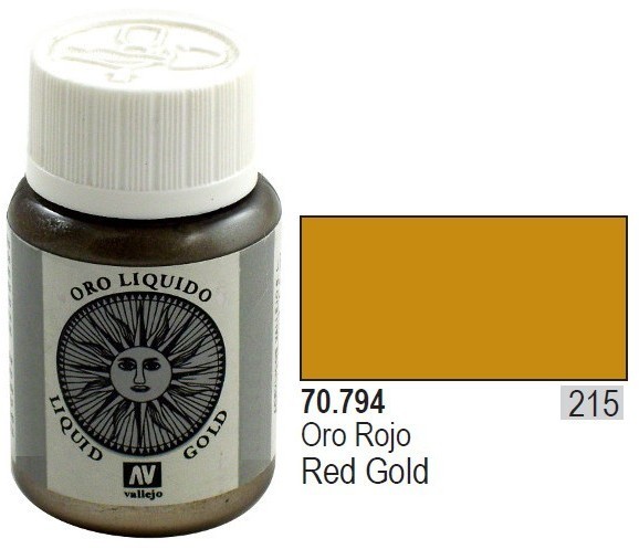 VALLEJO Farba Nr215 Red Gold 35ml