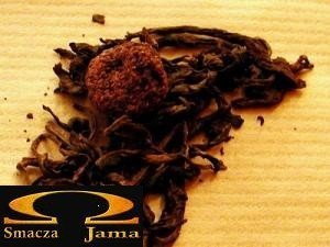 Na wagę Herbata Czerwona Pu-Erh Truskawki w Śmietanie 50g 500