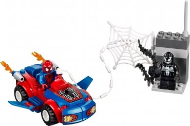 LEGO JUNIORS - Spider-Man: Pościg Spider-Car 10665