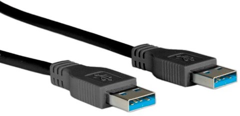 Rotronic ROLINE USB 3.0 wtyczka typ A USB A Niebieski kabel, czarny 3 m