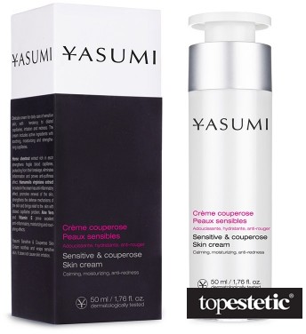 Yasumi Sensitive & Couperose Skin Cream Łagodzący krem na naczynka 50 ml
