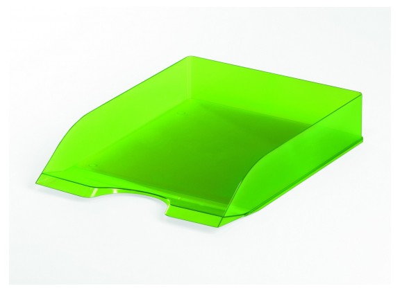 Durable Półka na dokumenty Basic bezbarwna zielona 1701673017