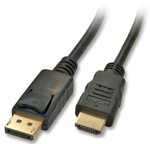 Lindy kabel DisplayPort HDMI Czarny (2 m) 41481
