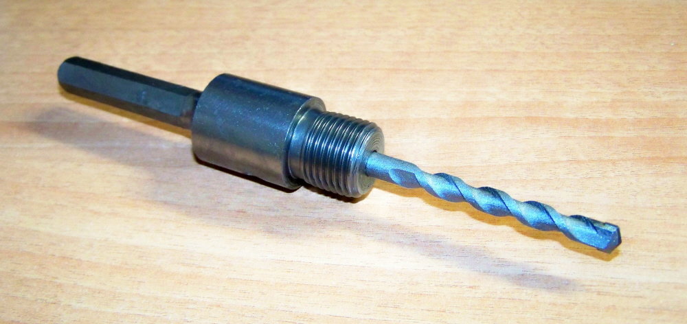 CONDOR ADAPTER DO KORONKI Z WIERTŁEM UCHWYT 6-CIOKĄT 110 mm IW-HEX