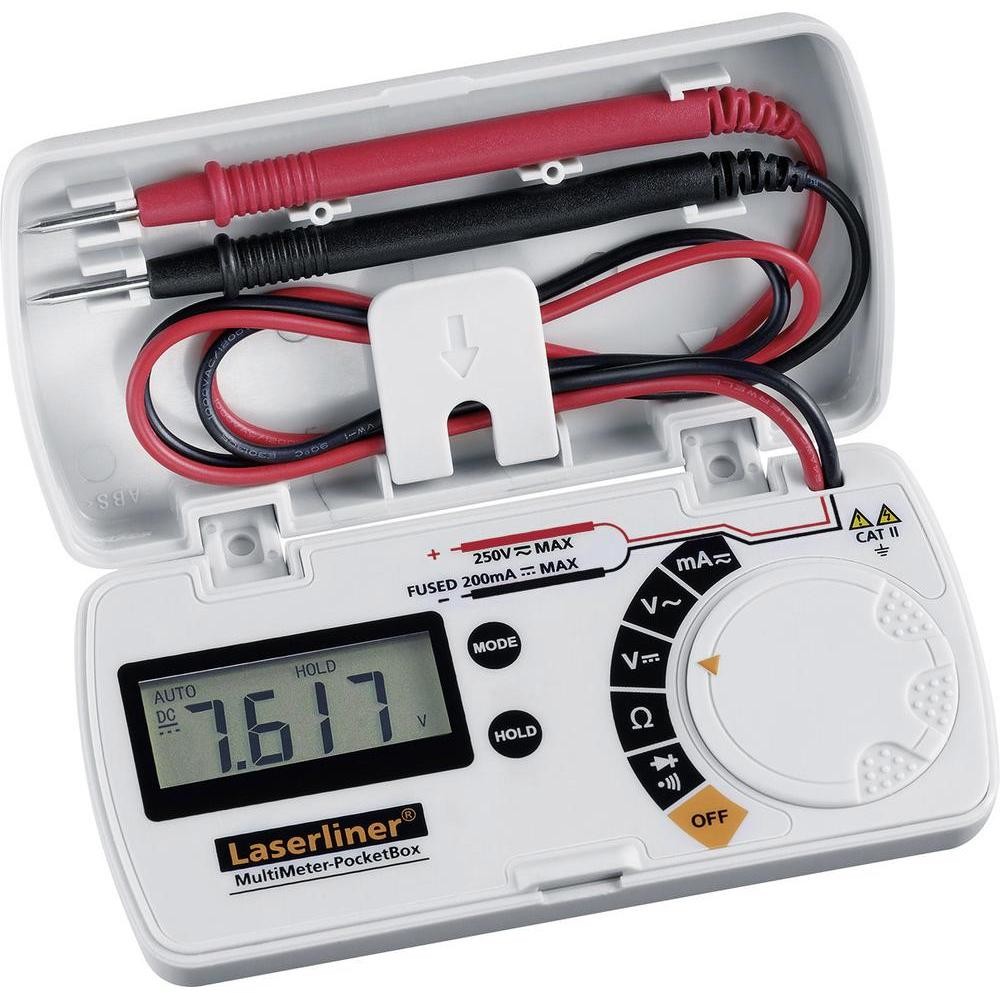 Laserliner Multimetr cyfrowy MultiMeter Pocket Box CAT II 250 V
