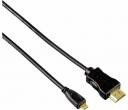 Zdjęcia - Kabel Hama  HDMI/HDMI-Micro 0,5 m High Speed Ethernet 74239 