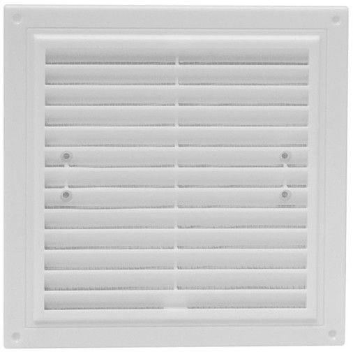 Vents Kratka wentylacyjna 175 x 175 mm biała