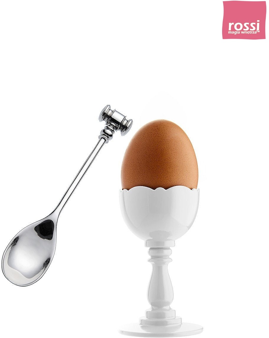 Alessi Dressed kieliszek do jajka z łyżeczką MW14SETW