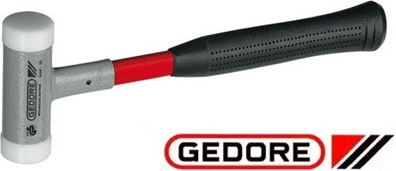 Gedore młotek bezodrzutowy z miękkim bijakiem z trzonkiem z włókna szklanego 248 F (8724310)
